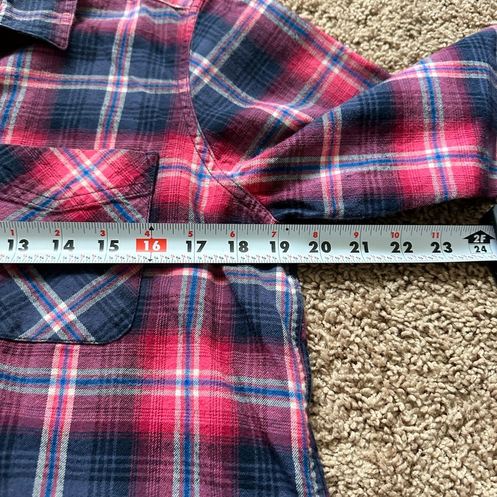 Eddie Bauer Multicolor Plaid Shirt - Picture 6 of 8